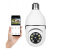Generic Bulb Lamp Camera 1080P Wifi IP PTZ IR Night Vision Home Security Auto Tracking Video Surveillance Camera - White 1 in OMAN