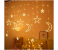 Star Moon Warm Led String Lights Curtain Decor Festival Lights with Battery and USB Charger - 3.5 Meter 2 in KSA