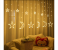 Star Moon Warm Led String Lights Curtain Decor Festival Lights with Battery and USB Charger - 3.5 Meter 1 in KSA