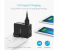 Anker A2042L11 PowerPort 4 Lite with Interchangeable UK and EU Travel Charger - Black 4 in UAE
