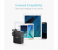 Anker A2042L11 PowerPort 4 Lite with Interchangeable UK and EU Travel Charger - Black 7 in UAE