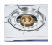 Geepas GGC31031 Stainless Steel High-Quality Electroplated Pan Support Cast Iron Double Gas Burner-Silver 3 in UAE