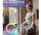 Smart Multi Functional Wireless Charger Atmosphere Lamp With Portable Bluetooth Speaker Clock Alarm Key And App Control, 256 Modes And 16 Million Light Colors 6 in UAE