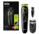 BRAUN BT3221 Rrechargeable cordless Unisex Beard Trimmer-Black and Green 1 in UAE