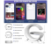 Smart Multi Functional Wireless Charger Atmosphere Lamp With Portable Bluetooth Speaker Clock Alarm Key And App Control, 256 Modes And 16 Million Light Colors 8 in UAE