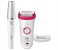Braun SE9538 Rechargeable Cordless Extra Wide Epilation Head waterproof Wet And Dry Epilator-White 1 in UAE