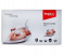 JP Impex IBS 401 Non Stick Coated Steam Iron - White and Red 1 in KSA