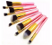 9pc makeup brushes set for foundation powder blusher lip eyebrow eyeshadow eyeliner brush cosmetic tool 2 in KSA