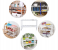 Kitchen Under Sink Storage Organizer White 50-70 centimeter 4 in OMAN