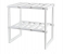 Kitchen Under Sink Storage Organizer White 50-70 centimeter 2 in OMAN