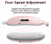 Menstrual Portable Heating Pad Cordless Back Pain Reliever with 3 Temperature Settings, 4 Massage Mode and a Digital Display for Women and Girls 3 in KSA