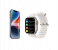 Blulory Glifo 8 Ultra Smart Watch - White 3 in UAE