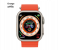Blulory Glifo 8 Ultra Pro Smart Watch - Orange 1 in UAE