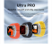 Blulory Glifo 8 Ultra Pro Smart Watch - Orange 2 in UAE