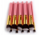 9pc makeup brushes set for foundation powder blusher lip eyebrow eyeshadow eyeliner brush cosmetic tool 4 in KSA