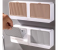 DIY 2 in 1 Adhesive Wall Mounted Soap Dish Drain Box - B 1 in OMAN