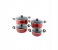 10 Pcs set High-Quality Stainless-Steel Ware 1 in UAE