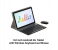 Modio M27 5G Android Tablet PC 10.1 Inch 8GB RAM 256GB ROM Dual Sim with Wireless Keyboard and Mouse - Gold 4 in UAE