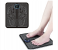 Mechanical Plastic EMS Automatic Foot Massager Black Image