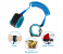Safety Child Anti Lost Wrist Strap Walking Hand Belt For Kids - C 5 in OMAN