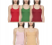 3 Piece Mix Color Modern Camisole Inner Slim Strap Top for Ladies 4 in KSA