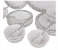 Royalford RF6718 45 Pieces Melamine Dinner Set 2 in UAE