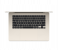 Apple Macbook Air MQKU3 2023 15 Inch M2 Chip 8GB RAM 256GB SSD English Keyboard - Starlight 3 in OMAN