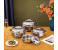 National Super Max 8 pieces High quality insulated Hot Pot set 1000ml 1500ml 2500ml 3500ml - Silver 1 in UAE