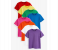 Uni Mixed Color Breathable Casual Round Neck Cotton T-Shirt - XXXL 1 in KSA