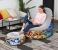 Generic Portable Inflatable Sofa With Footrest - Assorted 4 in KSA