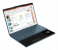 LENOVO 82YQ0025AX Yoga Book 9 13.3 Inch 2.8K Dual OLED Touch Intel Core i7-1355U Processor 16GB RAM 1TB SSD Integrated Intel IrisXe Graphics Windows 11 Home - Tidal Blue 2 in OMAN