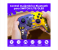 IINE Ares Mecha Wireless Pro Controller – Blue and Yellow 3 in OMAN