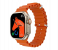 T500 Ultra Pro Clip USB Charging Smart Watch Ocean Band Loop Wrist Strap - Orange 1 in KSA