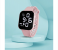 LED Wrist Watch for Unisex with Silicon Strap - Rose 2 in KSA
