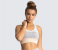 Women's Padded Free Size Striped Mixed Color Sporty Yoga Seamless Bra 2 in KSA