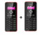 Bundle 2 PCs Set NOKIA 108 Mobile Phone Image