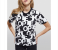 Womens Trendy Round Neck 9038 Letters Print Daily Wear Comfy T-Shirt - Free Size 1 in KSA
