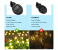 Jongo 8 LED Solar Firefly Lights, Solar Lights for Outside, Solar Outdoor Waterproof Lights, Solar Garden Lights, Solar Garden Decorative Lights Garden Patio Passage Decor, Colorful Lights 7 in OMAN