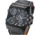 Fashion Mens 3 TimeZone Supported Japan Quartz Large Image