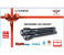 Combo 3pcs Cyber Long Head 30cm Aluminum Heavy Body High Power LED Strong Flashlight Torch Outdoor Waterproof Spotlight Camping Hunting With Car Charger 1 in UAE