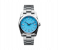 Empower Waterproof Stainless Steel Classic Wrist Watch For Women - Cyan And Silver 1 in UAE