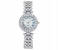 Lady Elegant Small Dial Quartz Watch with Diamond Bracelet Watch Set Dress Wrist Watches - Silver 1 in KSA