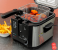 Krypton 1600W KNDF6347 2L Deep Fryer - Silver & Black 5 in UAE