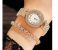 Modio Ladies U93 Mini Smart Watch With 3 Pair Strap and Stylish Analogue Watch with Diamond Jewellery Accessories Combo For Girls 5 in KSA
