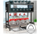 Dish Drying Rack Storage Above The Sink With Top Glass Shelves For Kitchen Bowl Storage 3 in UAE