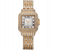 Luxury Women Watch Full Rhinestone Ladies Wrist Watch Relogio Feminino - Gold 1 in KSA