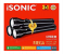 iSonic IL 65 3W Mega Bright LED Flash Light - Black 1 in UAE