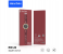 Haino Teko RW-20 Stylish Stone Round Ladies Smart With Wireless Charger And 2 Pairs Leather Strap - Red And Black 1 in UAE