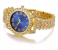Jongo Rhinestone Trend Ladies Roman Dial Watch Watch Stainless Steel Bracelet - Blue 1 in UAE