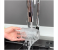 3 in 1 Waterfall Kitchen Faucet Tap with Pull Down Sprayer New Waterfall 360° Kitchen Sink Faucet Stainless Steel Adjustable Height Pull-Out Tube Hot Cold Switch Faucet 6 in UAE